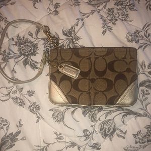 Coach wristlet